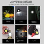 Portable and Chargeable POWERFUL Keychain Light - Multifunctional Mini