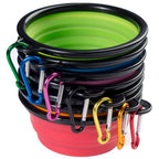 Portable Folding Silicone Pet Bowl for Dogs & Cats