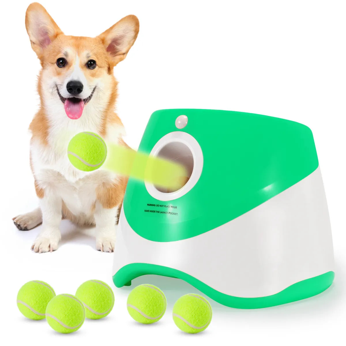 Automatic Tennis Ball Launcher for Dogs