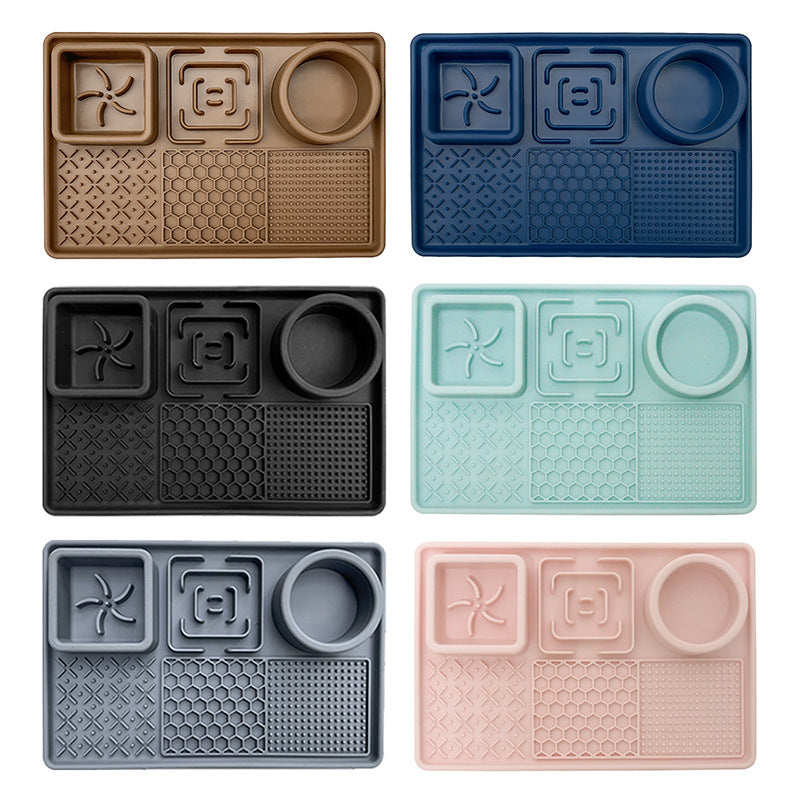 Silicone Slow Feed Pet Licking Mat with Suction Cups