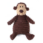 Plush Squeaky Animal Toy for Dogs & Cats