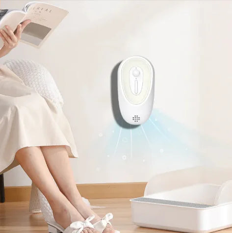 USB Pet Odor Eliminator & Air Purifier for Litter Boxes